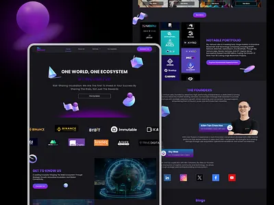 Sky Venture Labs – Web3 Incubator Landing Page Design blockchain cryptodesign figmadesign figmalandingpage figmawebsite prototype skyventurelabs startupecosystem startupincubator ui venturebuilder web3 wireframe