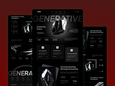 Modern Website UI Design app design brand identity branding design graphic design illustration logo social media post design ui ux web design