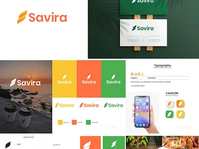 Organic Food Brand Logo & Visual Identity Design brand design brand guideline brand identity food firm logo logo logo designer nature organic organic branding organic logo product design visual identity