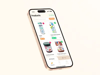 What if Yuka got a redesign? app mobile ui ux