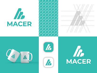logo, logo design, branding, letter logo, logo mark, m m m design m logo m logo design macer