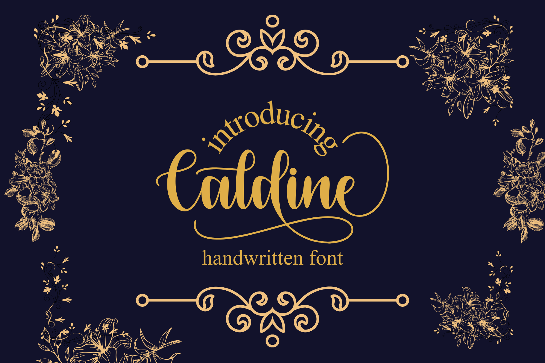 Caldine Font branding caldine caldinho design font graphic design handwritten illustration logo modern script ui