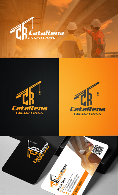 CR Engineering logo branding design engineering logo logo logo design minimalist minimalist logo modern modern logo