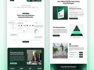 Gehring SaaS Website Design banking design figma finance financial services fintech framer investment landing page landing page design money management saas transactions uiux wealth management web design website design wordpress