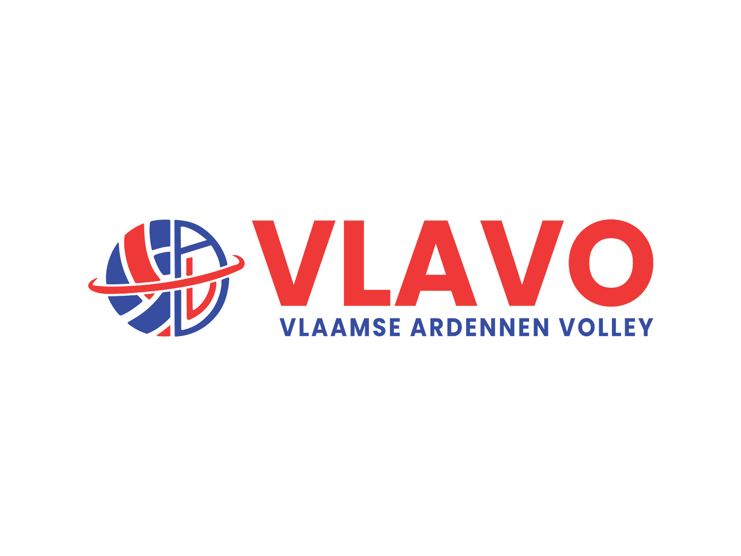 VLAVO - volleyball sports logo design: ball, saturn beach branding football logo modern new sports volleyball
