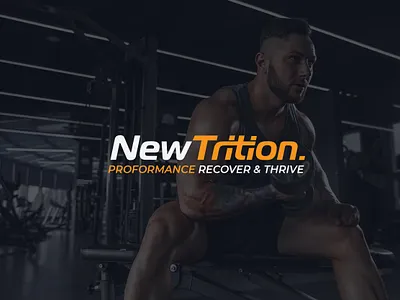 trition logo branding fitness logo gym logo logo logo design minimalist minimalist logo modern modern logo supplement