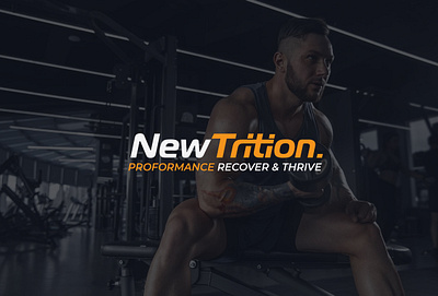 trition logo branding fitness logo gym logo logo logo design minimalist minimalist logo modern modern logo supplement