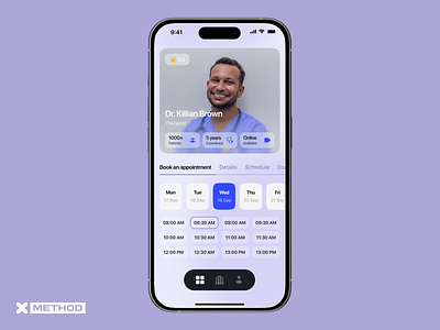 Healthcare Mobile App design doctor figma healthcare medical medtech telemedicine ui ux