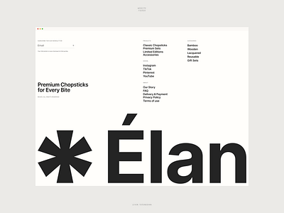 Élan 3d animation branding design graphic design illustration logo minimalism motion graphics ui ux vector visual