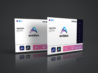 A LETTER LOGO a letter logo a logo a logo design anidex design graphic design logo logo design