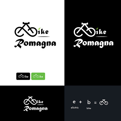 eBike Logo design ebike logo graphic design logo logo design