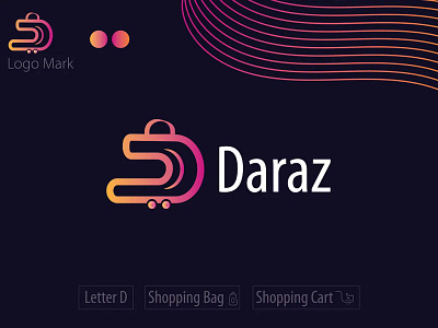 Modern D Shop Logo Design For Sell Md Elias/ Graphic Designer daraz logo logo design ui
