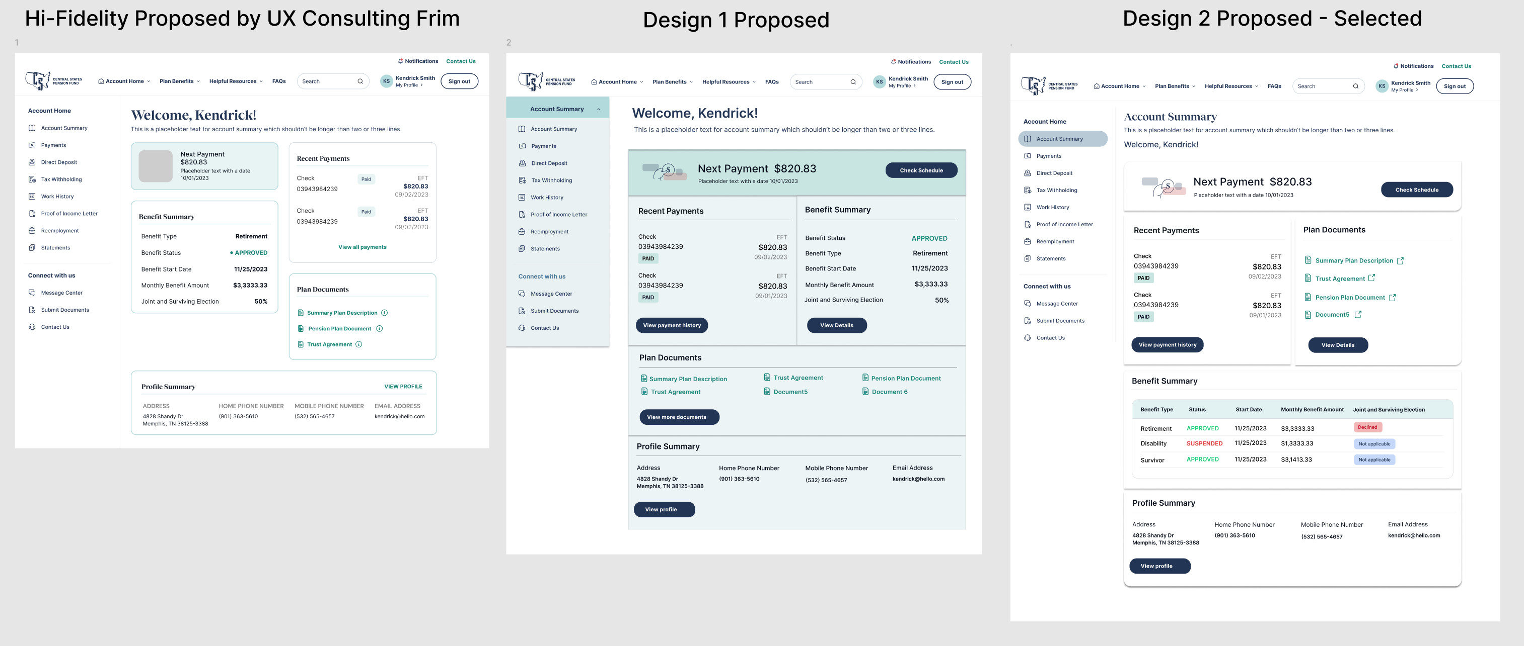 New proposal for HI-Fidelity Designs accessibility concepts dashboard finance graphic design mobile persona redesign srtucture ui uidashboard uiux usability ux uxideas wireframes