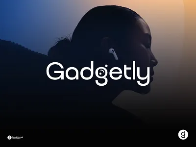 Gadgetly branding faruart gadget logo headphone logo logo logodesign minimal logo techlogo