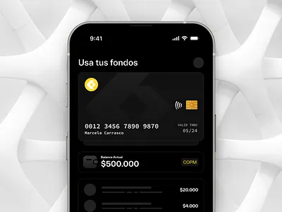 COPM Wallet and Card card copm credit card debit card ppt ui wallet