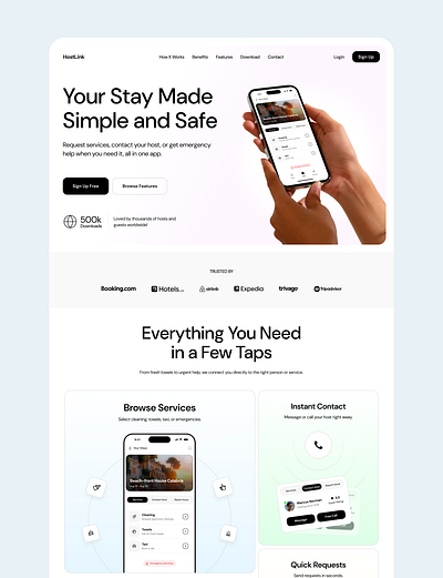 Travel Assistance App Website Design app colorful desktop minimal mobile travel trip vacation website