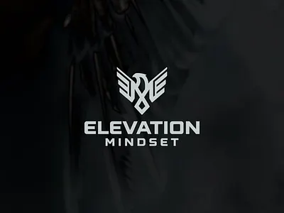 Elevation Mindset Logo Design desin elevation mindset elevation mindset logo design graphic design logo logo design