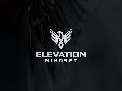Elevation Mindset Logo Design desin elevation mindset elevation mindset logo design graphic design logo logo design