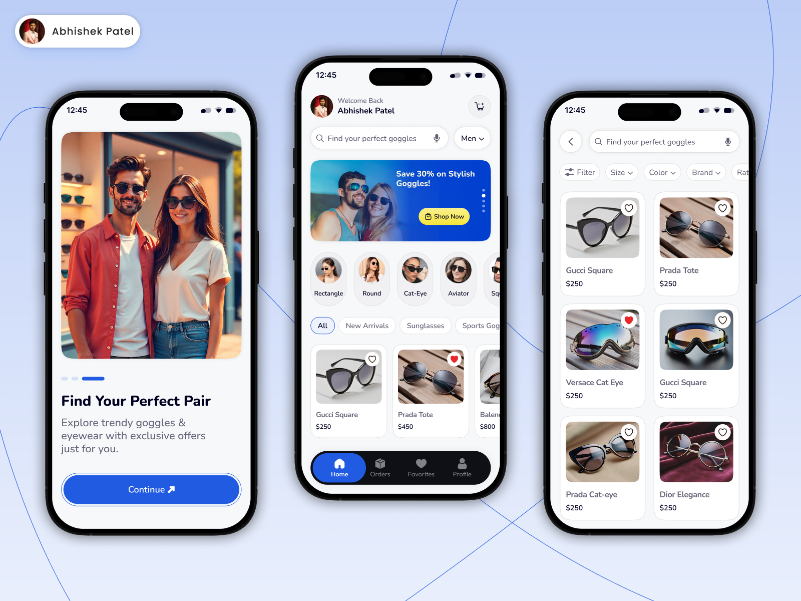 Example of Mobile App UI/UX Design Services