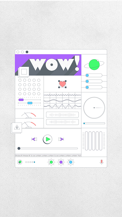 Audio animation geometric graphic design minimal motion graphics shapes vector