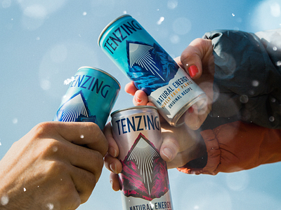 Tenzing campaign climate drink photo production