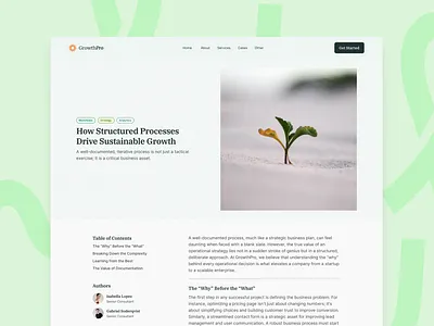 Daily UI Challenge #035 — Blog Post app blog post branding dailyui design graphic design ui