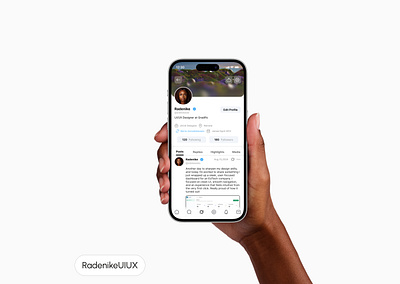 X Mobile View – Dark & Light Mode (Inspired Redesign) mobile app design