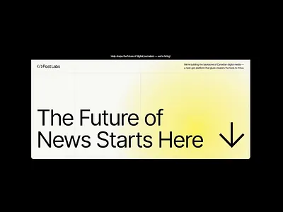 Post Labs branding burning clean design fire graphic design illustration logo minimal mockup modern news newspaper post labs postmedia ui ux web website