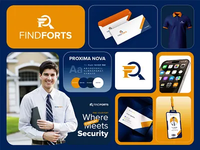 Find forts - Real estate logo design (Unused) brand identity brandmark business logo constructions logo creative find forts graphic design home logo house logo mhdesignpro modern logo property logo real esate logo type real estate agency real estate logo real estate logo branding