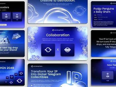 Stratosphere | Social Media Templates design graphic design logo ui