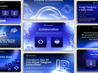 Stratosphere | Social Media Templates design graphic design logo ui
