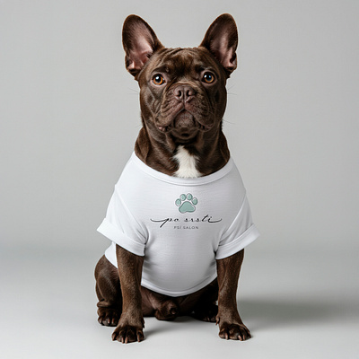 Logo for a dog salon 🐶🐕 adobe adobeprogrammes branding design illustration vector vectorart vectors work