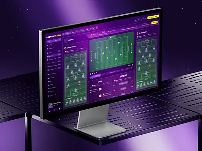 Lazy Football | Web 3 Game | Match view & Details design game graphic design ui ux web3