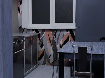 Interior visualization 3d interior