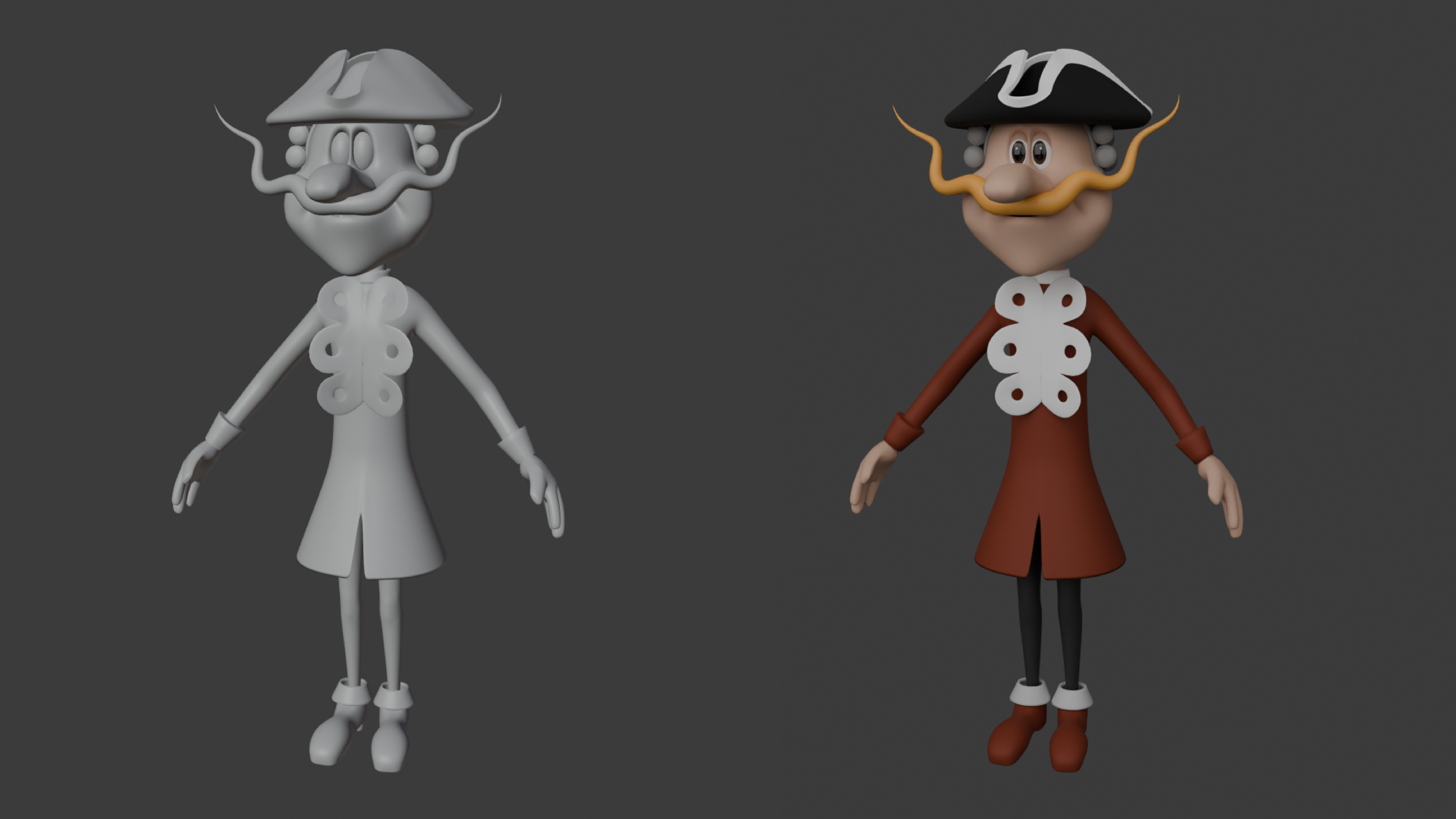 3D model of Munchausen 3d