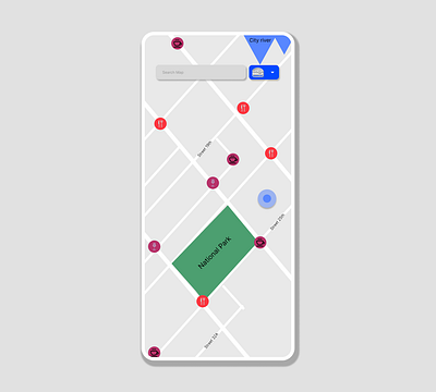 Map Design daily ui 029