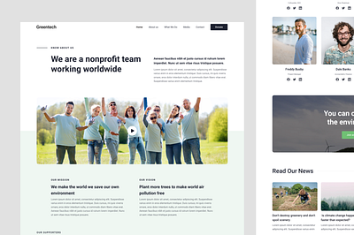 About page | Website concept about page design figma landing page popular ui uiux web web design website design