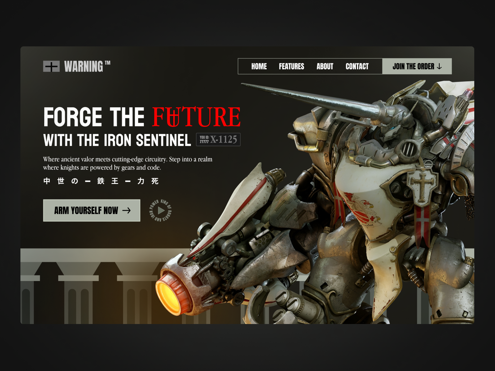 Example of Concept Design - Robot War