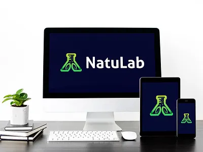 NatuLab- Logo- Logo Design- Brand Identity Design. graphic design logo logo design natulab natulab logo
