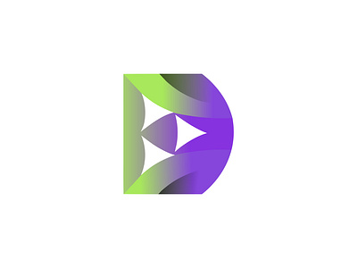D Tech Logo design 3d app brand identity branding d design graphic design letter d logo tech d ui ux vector