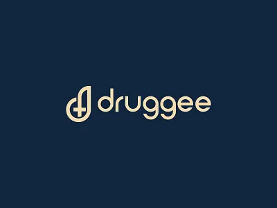 Druggee logo/ Medical logo brand identity branding d d letter design graphic design health care health logo icon illustration letter d letter logo logo logo design logos medical