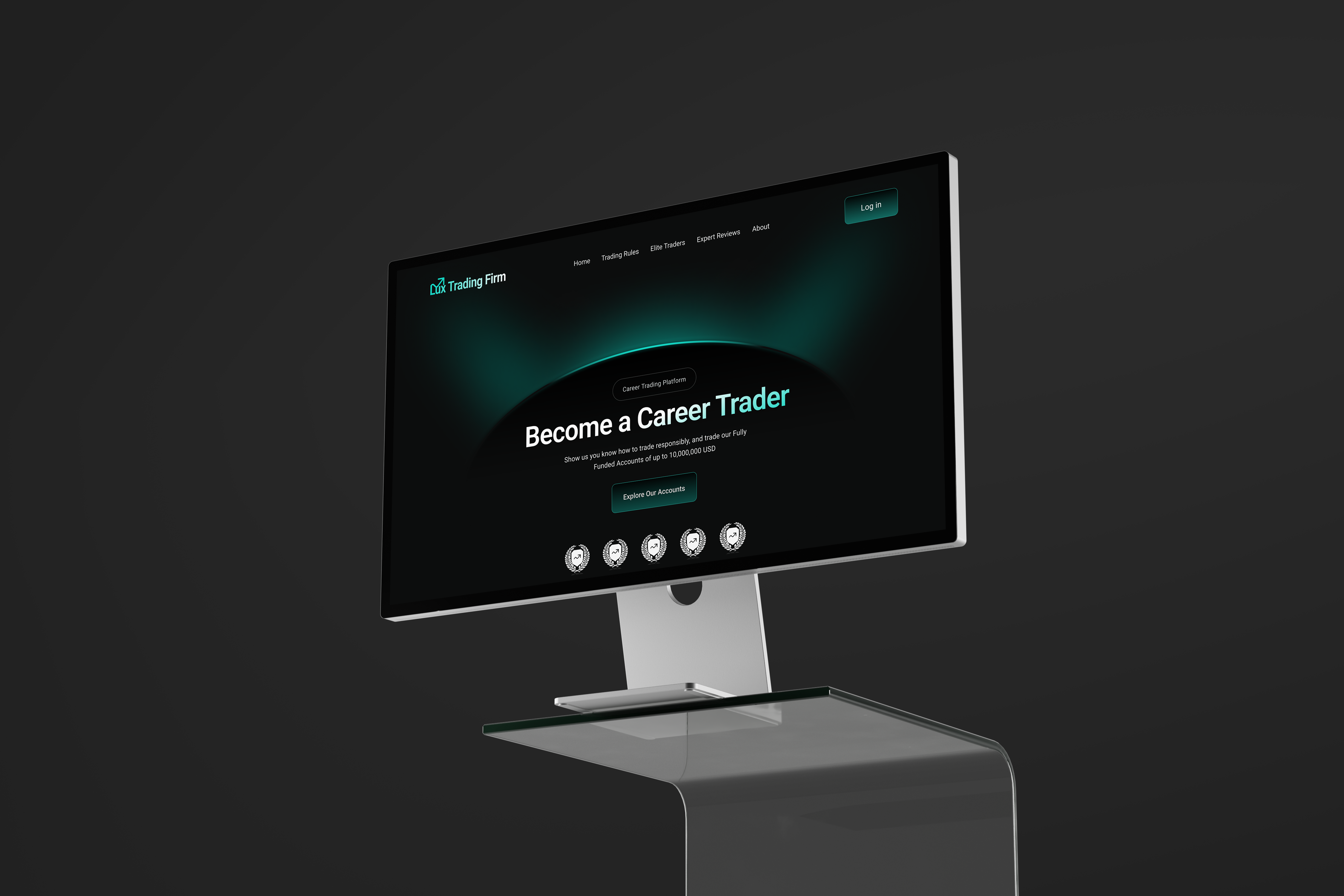 Forex Trading Firm Website forex forex trading landing page prop trading prop trading website trading landing page trading website ui design forex trading ui landing page