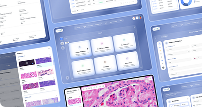 Pathology Services Platform UI/UX ai healthcare ai website design clinic website cool website corporate website doctor website health website healthtech hospital website lab website modern website pathology pathology lab pathology website professional website saas ui ux wellness website