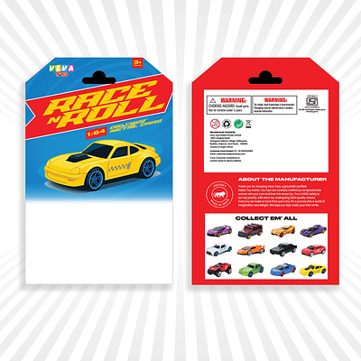Diecast Package Design branding design graphic design illustration logo vector
