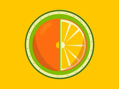 Orange illustrations 3d animation branding design graphic design illustration logo logo design minimal orange orange logo ui ux vector web