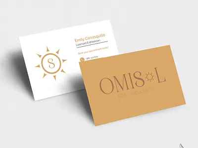 Omisol Spa + Wellness branding deland fascials graphic design logo logo design spa volusia county wellness