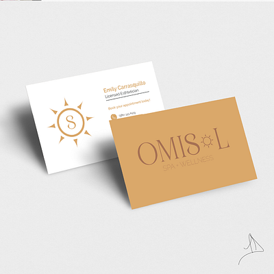 Omisol Spa + Wellness branding deland fascials graphic design logo logo design spa volusia county wellness