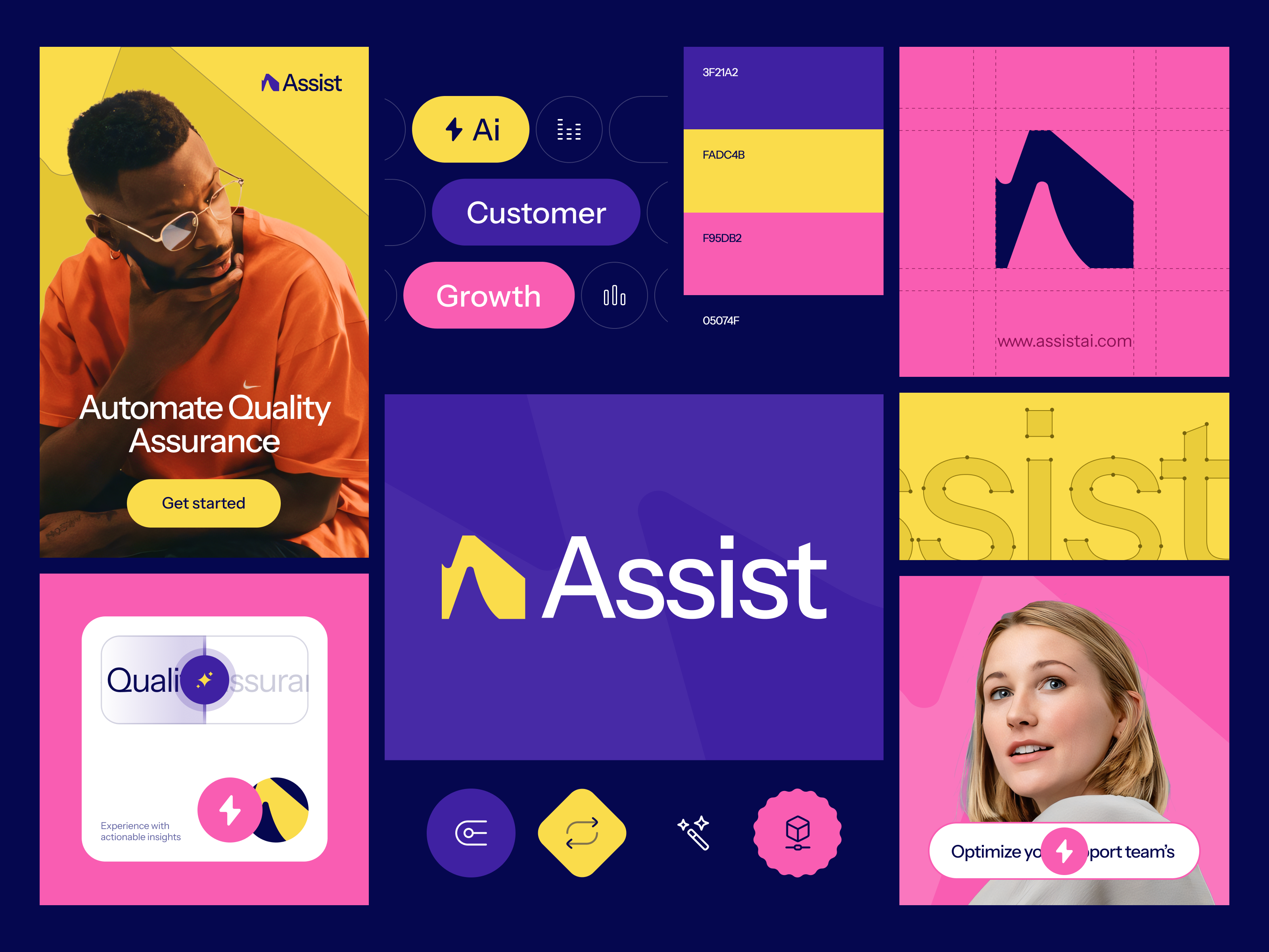 Example of Assist AI Branding