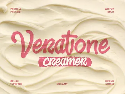 Veratone – Creamy Brush Typeface kids branding font