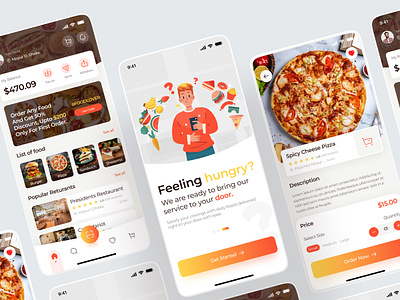 Delivery designs, themes, templates and downloadable graphic elements on  Dribbble